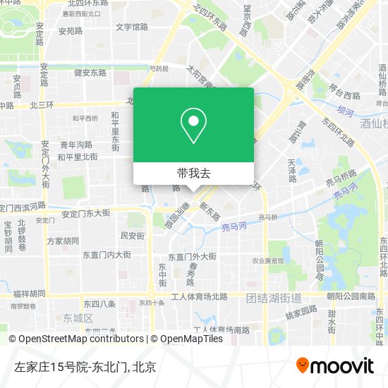 左家庄15号院-东北门地图