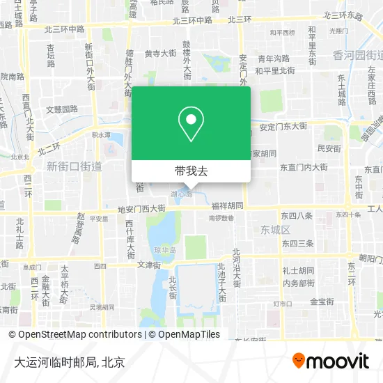 大运河临时邮局地图