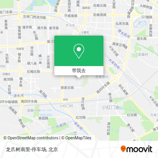 龙爪树南里-停车场地图