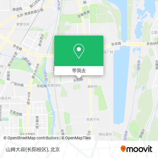 山姆大叔(长阳校区)地图