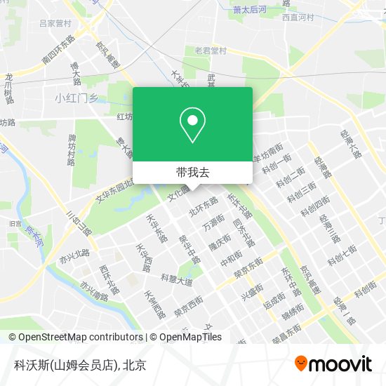 科沃斯(山姆会员店)地图