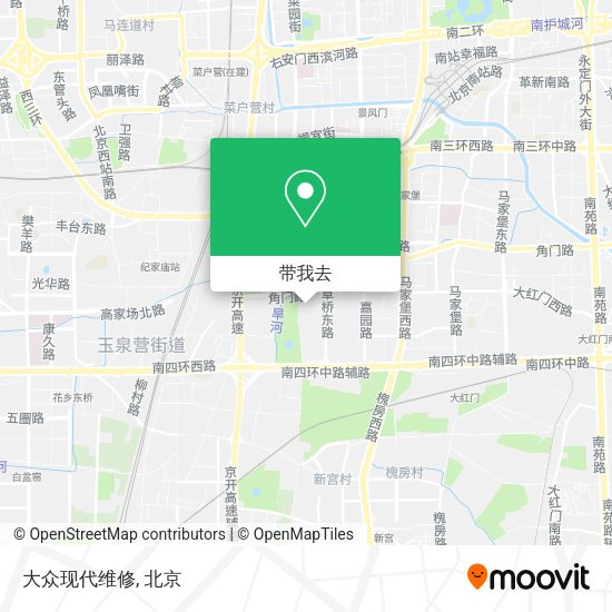 大众现代维修地图