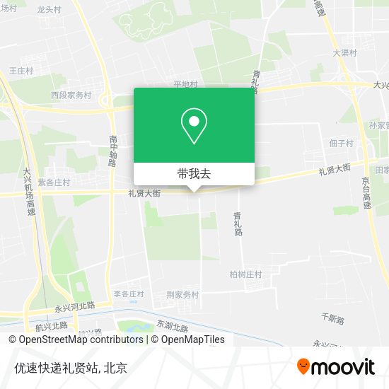 优速快递礼贤站地图