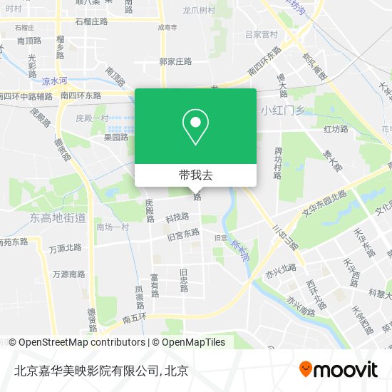 北京嘉华美映影院有限公司地图