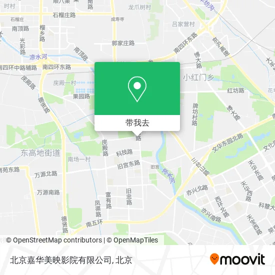 北京嘉华美映影院有限公司地图