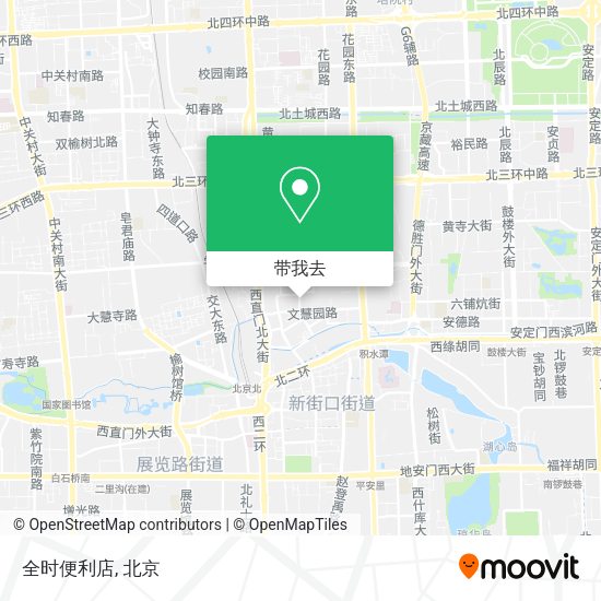 全时便利店地图