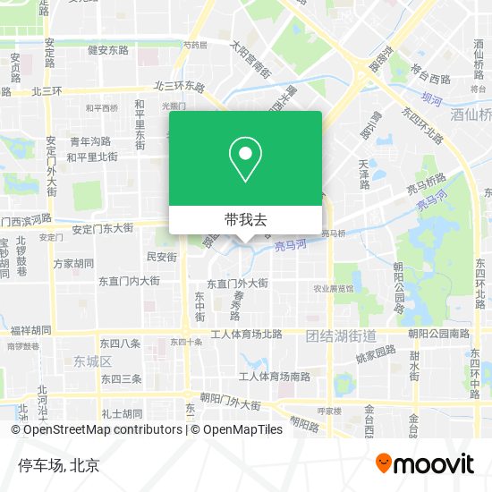 停车场地图