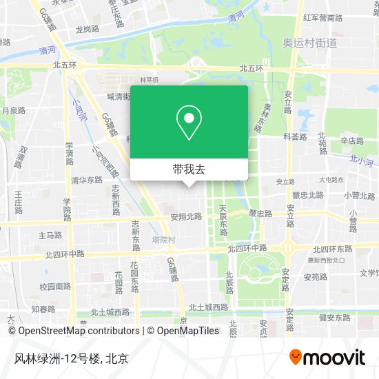风林绿洲-12号楼地图