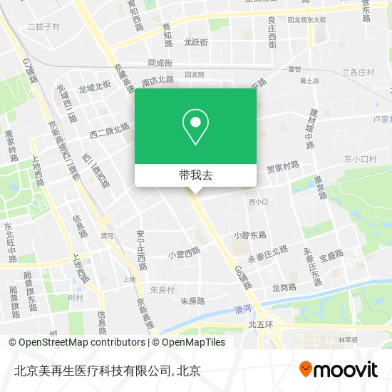 北京美再生医疗科技有限公司地图