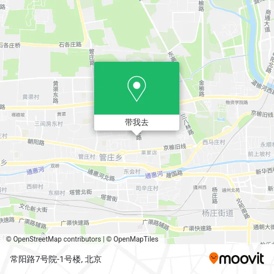 常阳路7号院-1号楼地图