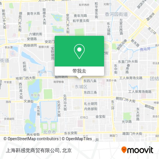 上海斟感觉商贸有限公司地图