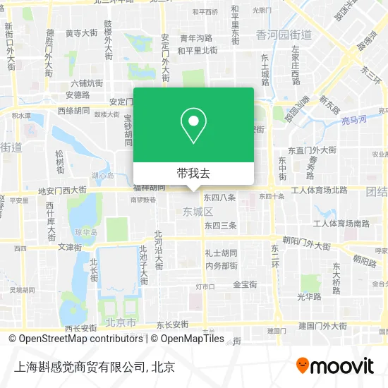 上海斟感觉商贸有限公司地图