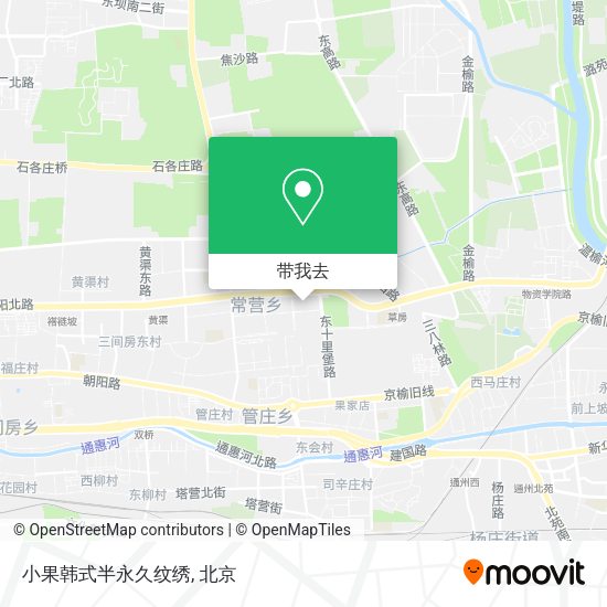 小果韩式半永久纹绣地图