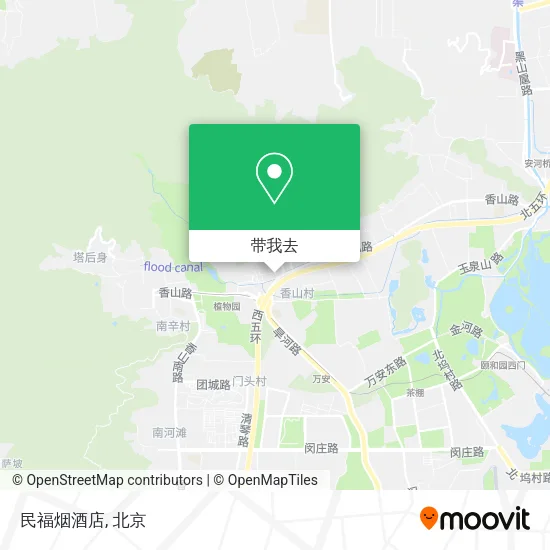 民福烟酒店地图