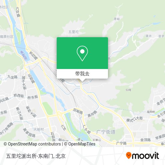 五里坨派出所-东南门地图