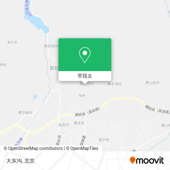 大东沟地图