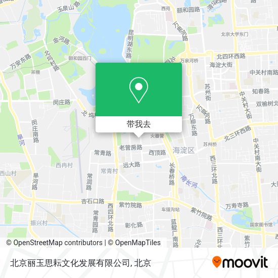 北京丽玉思耘文化发展有限公司地图