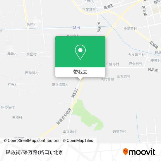 民族街/采万路(路口)地图