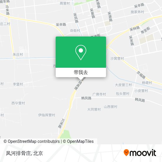 凤河排骨庄地图
