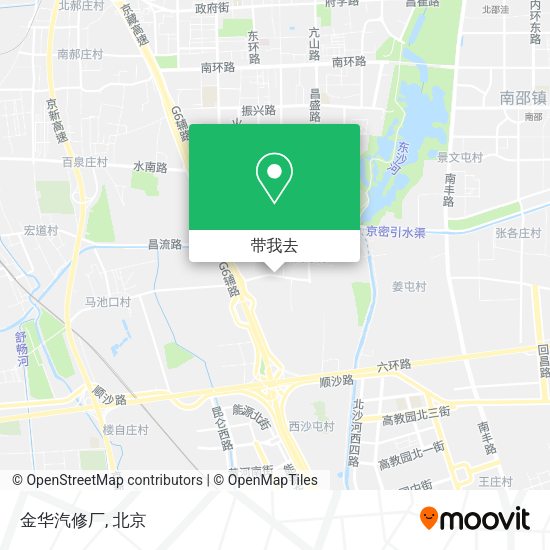 金华汽修厂地图