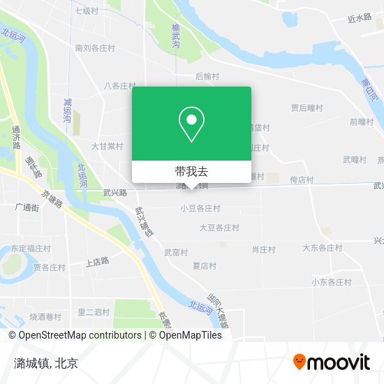 潞城镇地图