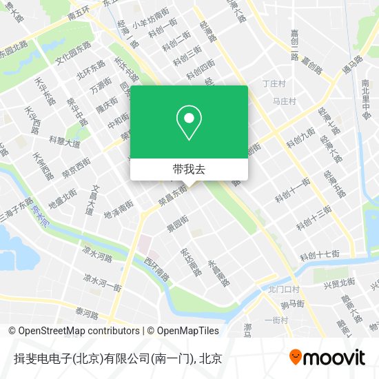 揖斐电电子(北京)有限公司(南一门)地图