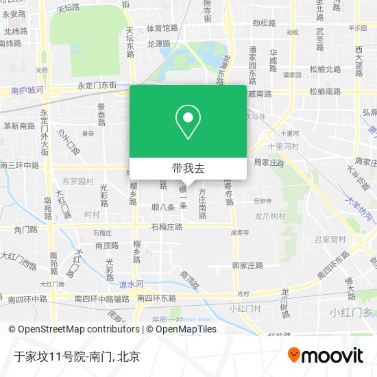 于家坟11号院-南门地图