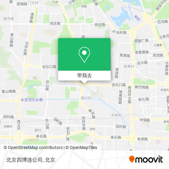 北京四博连公司地图
