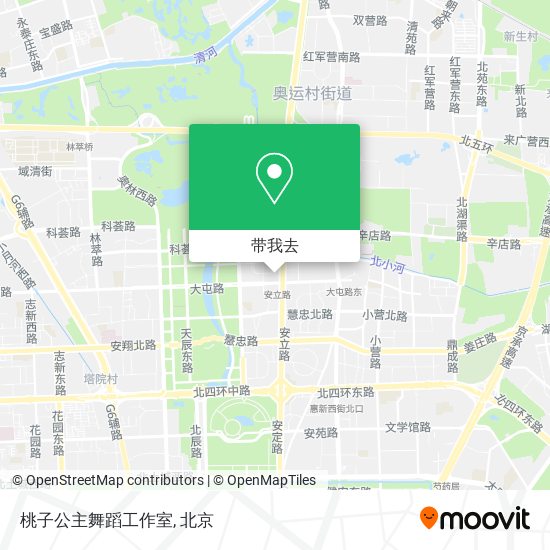 桃子公主舞蹈工作室地图