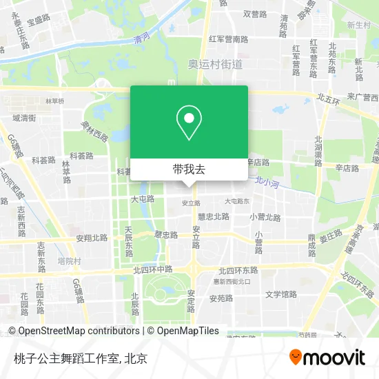 桃子公主舞蹈工作室地图