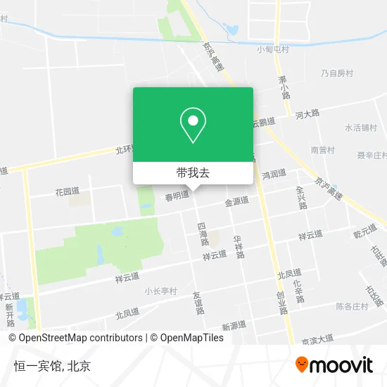 恒一宾馆地图