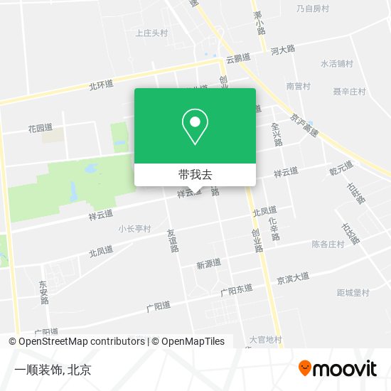 一顺装饰地图