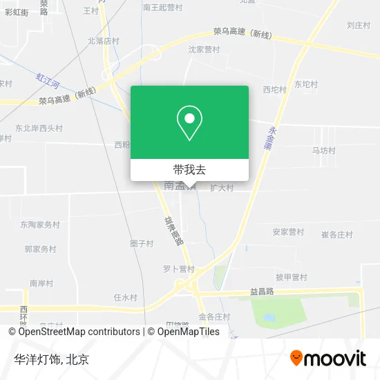 华洋灯饰地图