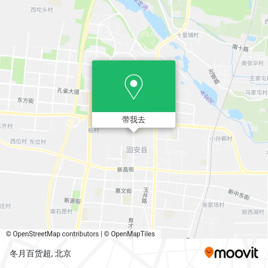 冬月百货超地图