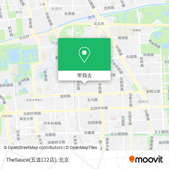 TheSauce(五道口2店)地图