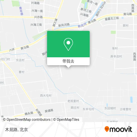 木屈路地图
