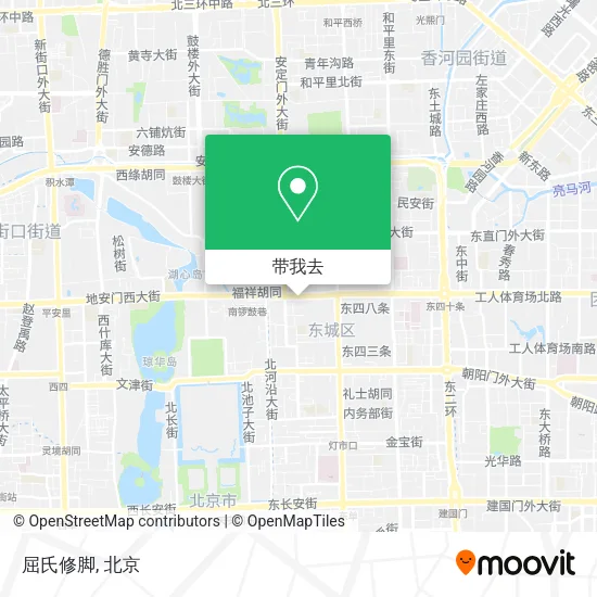 屈氏修脚地图