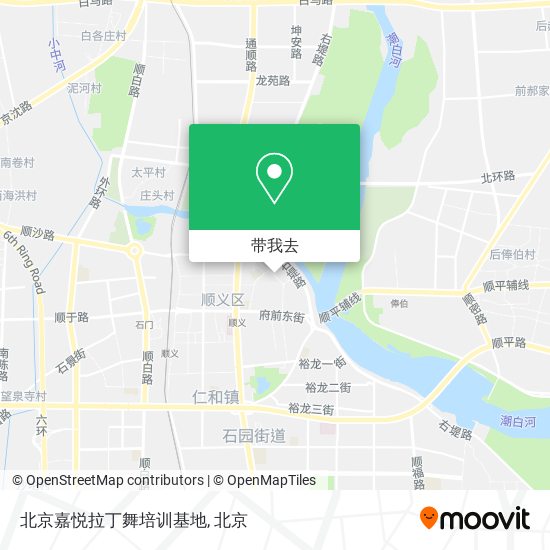 北京嘉悦拉丁舞培训基地地图