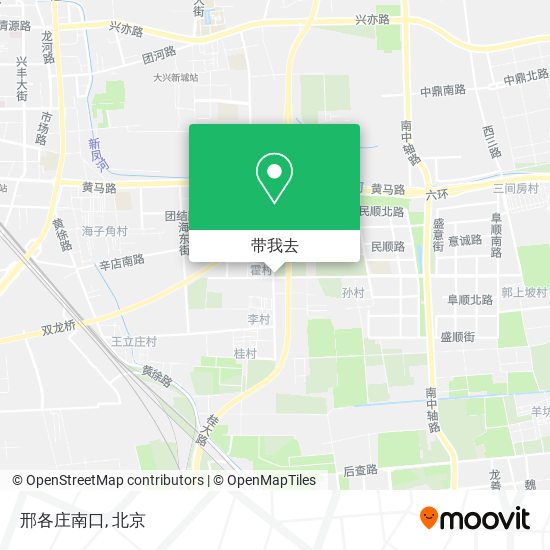 邢各庄南口地图