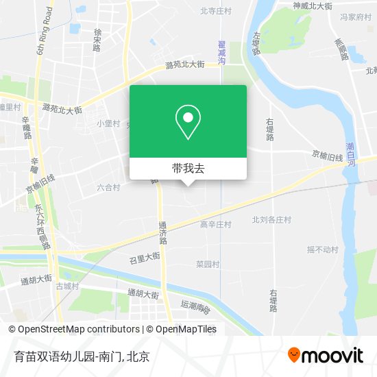 育苗双语幼儿园-南门地图