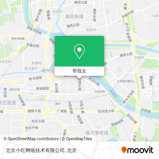 北京小红网络技术有限公司地图
