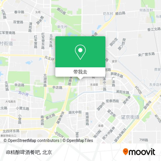 iB精酿啤酒餐吧地图