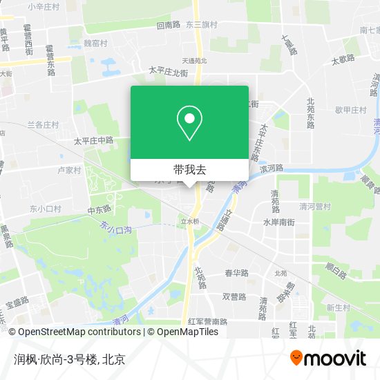 润枫·欣尚-3号楼地图