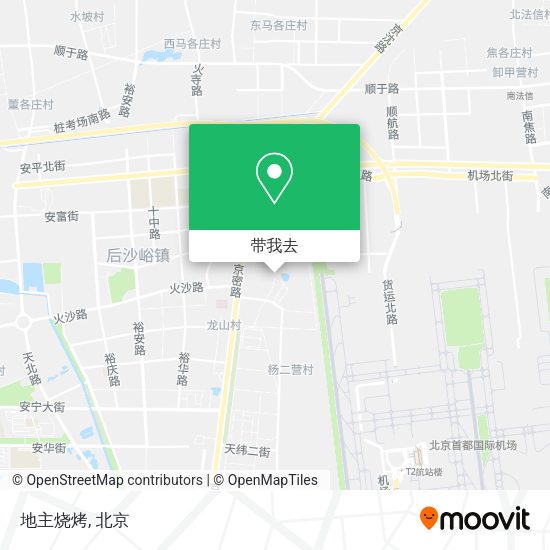 地主烧烤地图