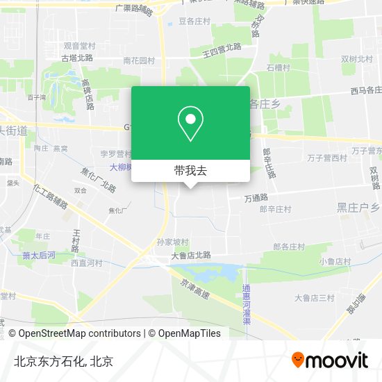 北京东方石化地图