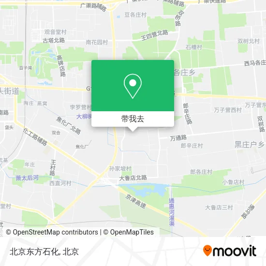 北京东方石化地图
