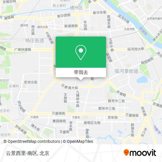 云景西里-南区地图