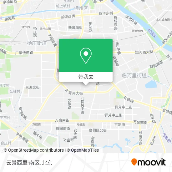 云景西里-南区地图