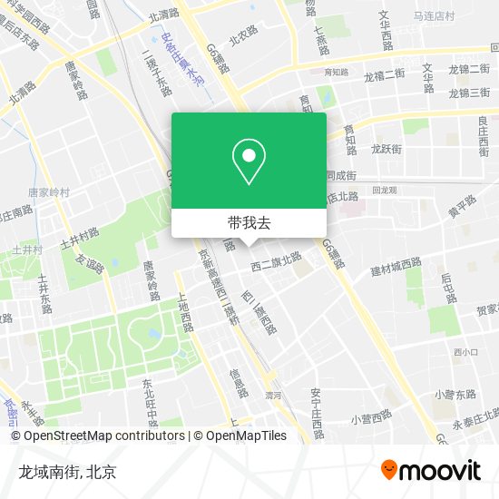 龙域南街地图