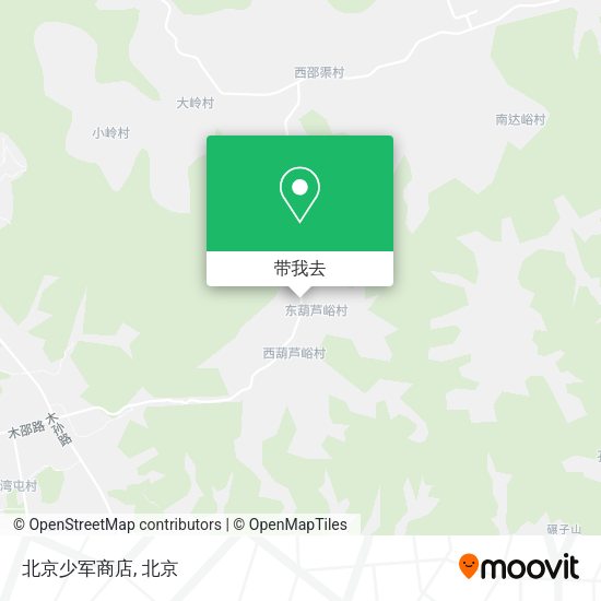 北京少军商店地图